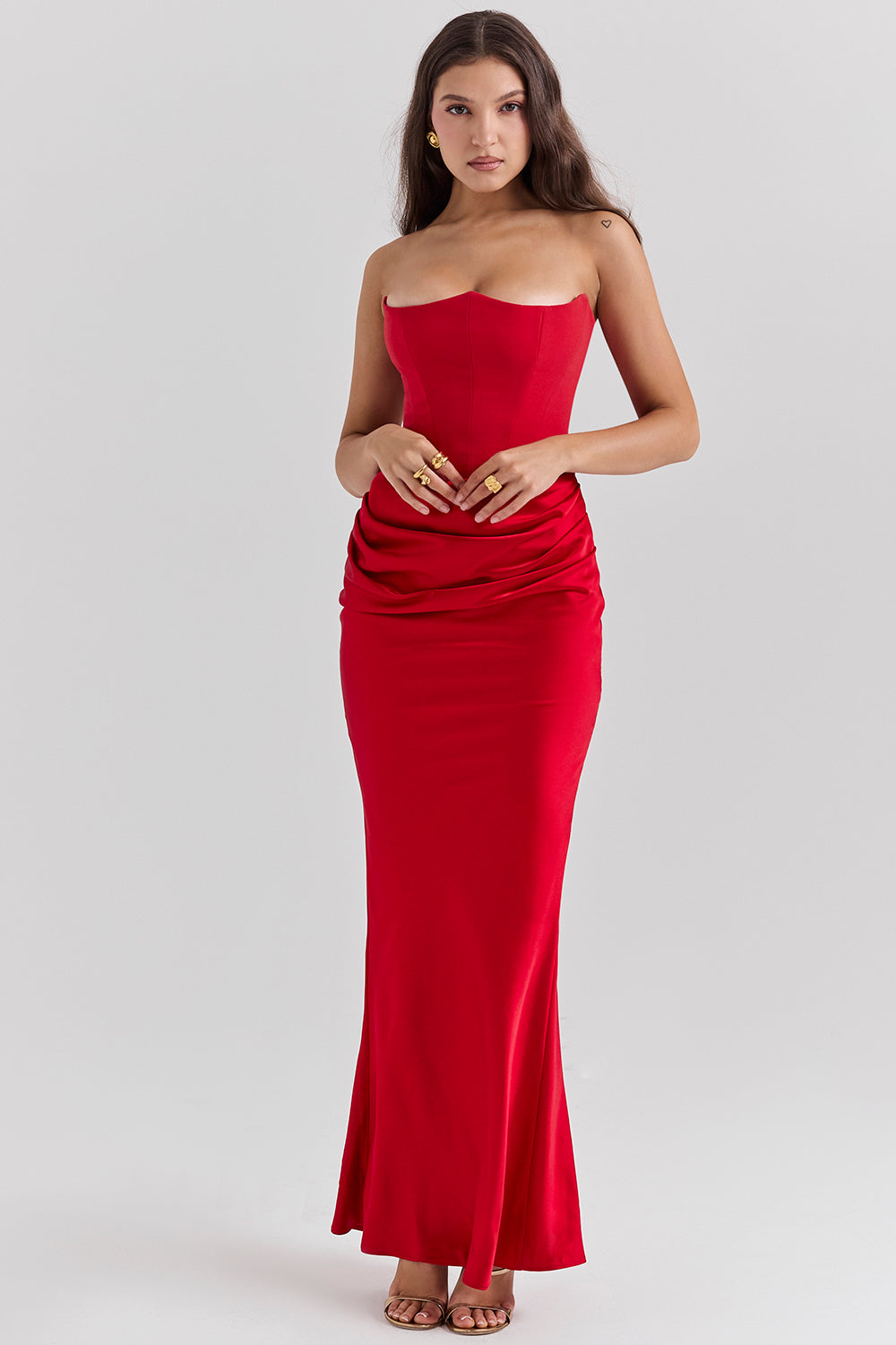 Lina | Elegant Maxi Dress - QUELLECLASSE