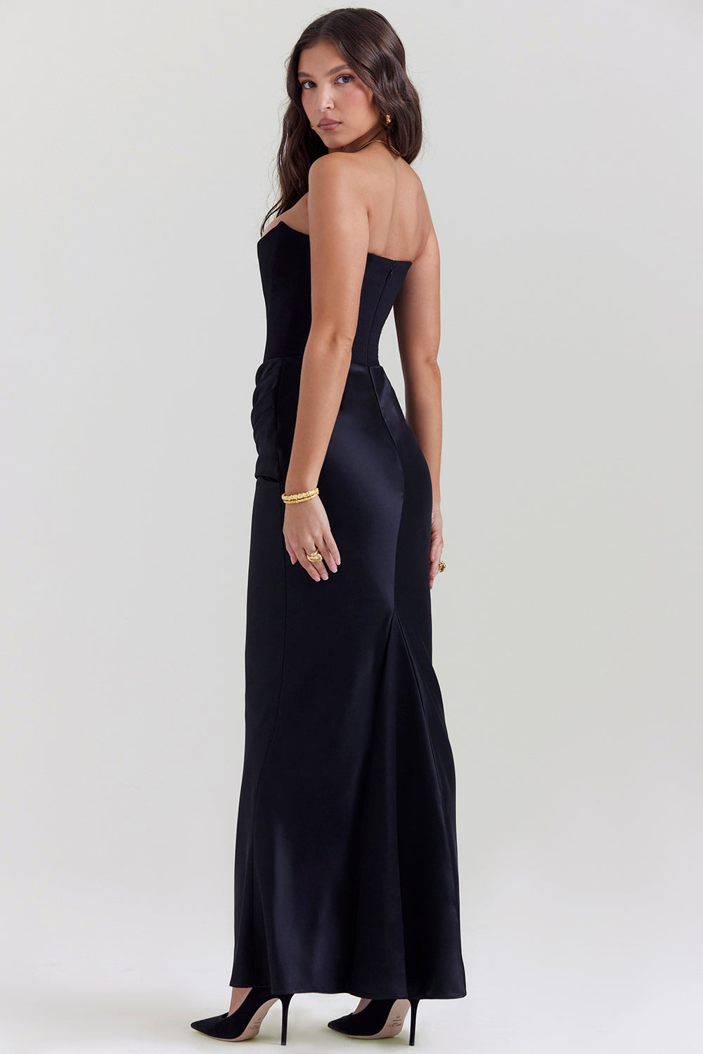 Lina | Elegant Maxi Dress - QUELLECLASSE