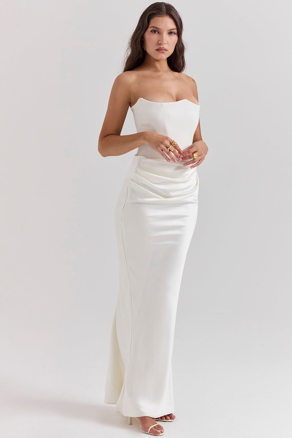 Lina | Elegant Maxi Dress - QUELLECLASSE