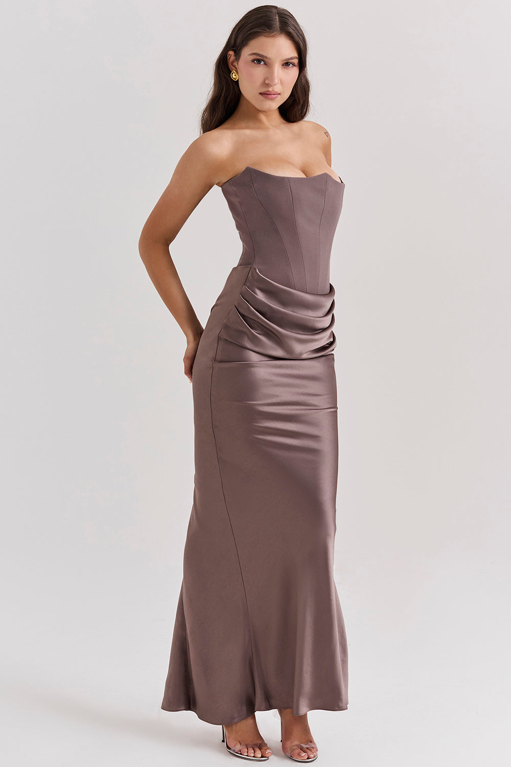Lina | Elegant Maxi Dress - QUELLECLASSE