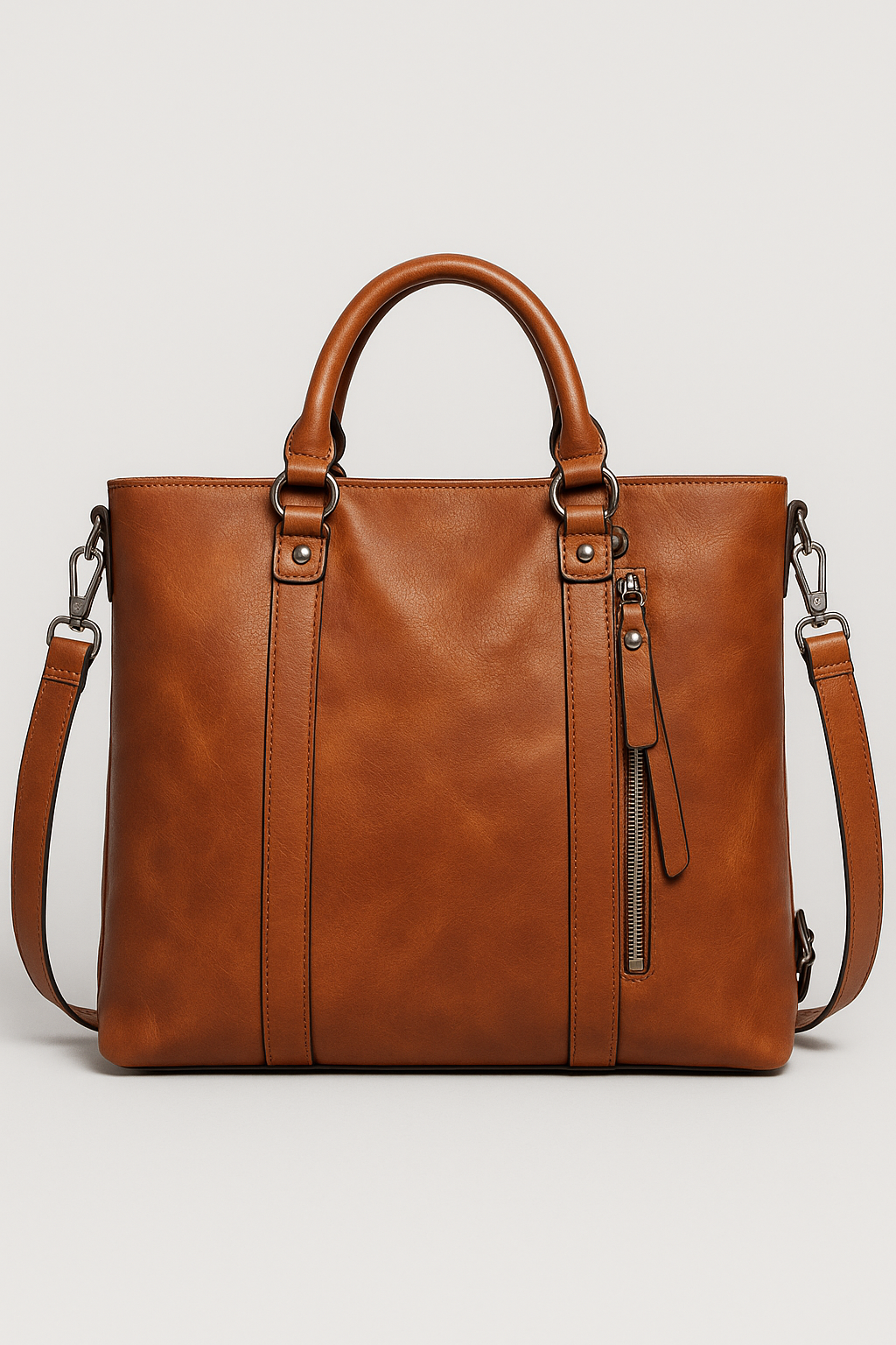 Maria | Large Leather Bag - QUELLECLASSE