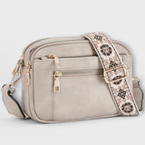 Maria | Vegan Leather Crossbody Bag - QUELLECLASSE
