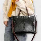 Maria | Elegant Leather Tote