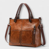 Maria | Elegant Leather Tote