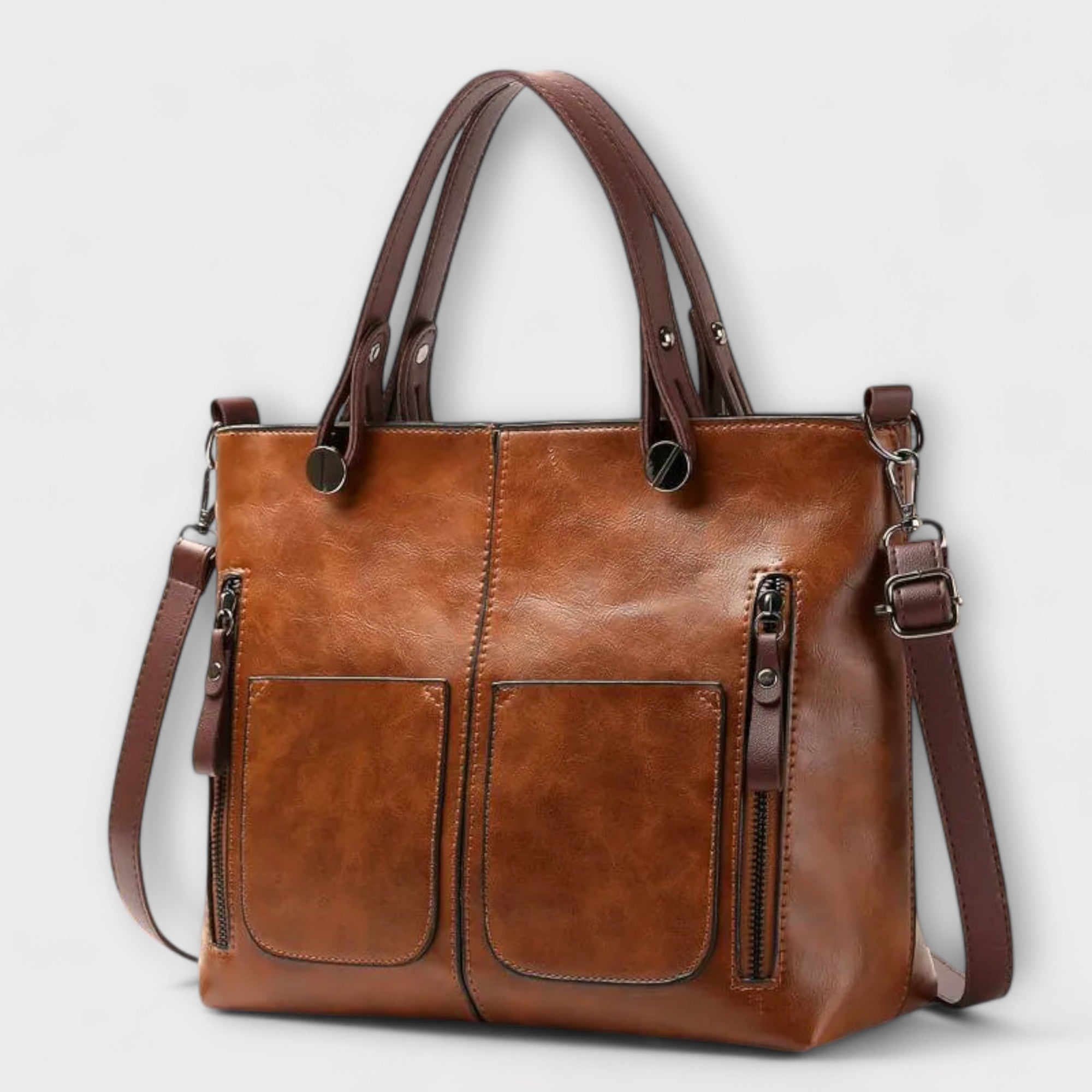 Maria | Elegant Leather Tote