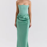 Lina | Elegant Maxi Dress - QUELLECLASSE