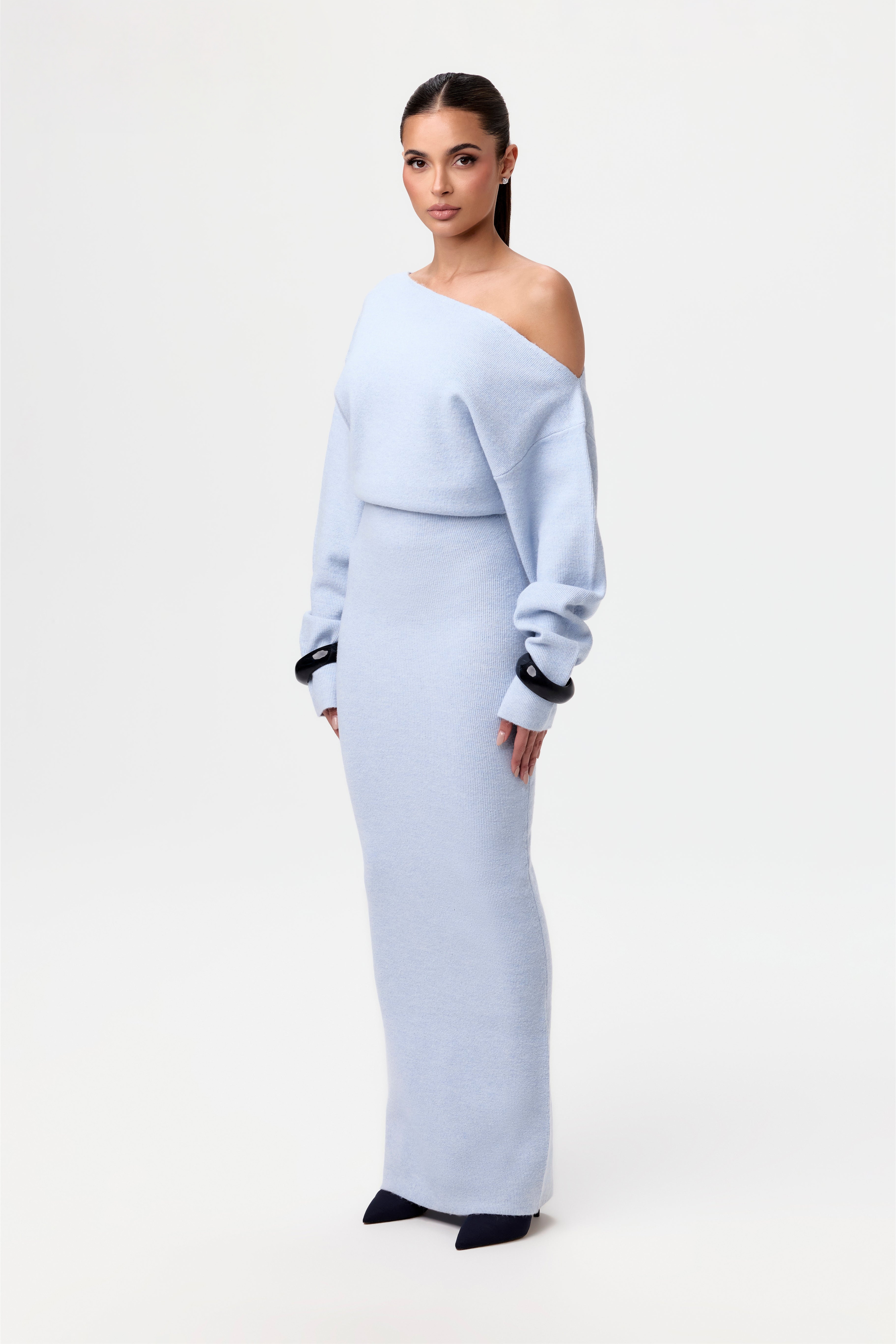 Off Shoulder Sweater Dress