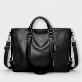 Maria | Large Leather Bag - QUELLECLASSE