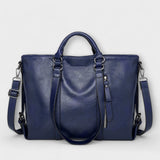 Maria | Large Leather Bag - QUELLECLASSE