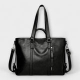 Maria | Large Leather Bag - QUELLECLASSE
