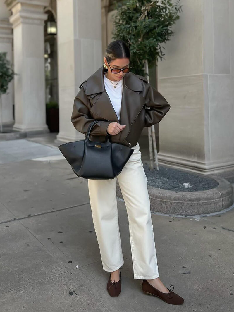 Melanie | Leather Bag - QUELLECLASSE