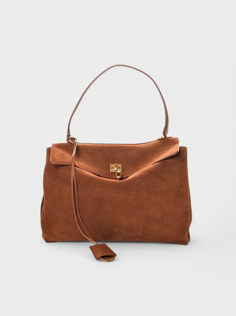 Gabriela | Suede-Effect Shoulder Bag