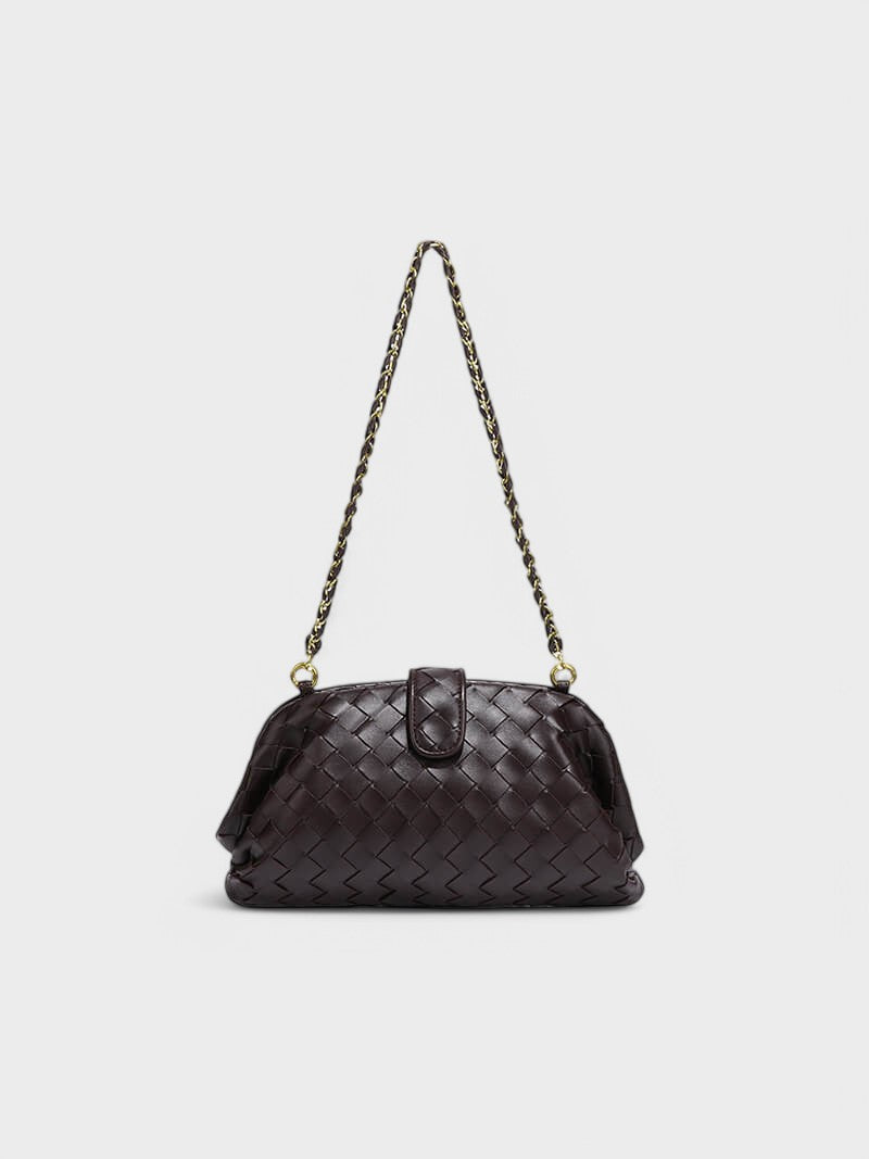 Renata | Noir Golden Crossbody Bag