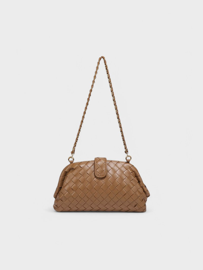 Renata | Noir Golden Crossbody Bag