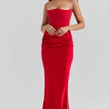 Lina | Elegant Maxi Dress - QUELLECLASSE