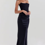 Lina | Elegant Maxi Dress - QUELLECLASSE